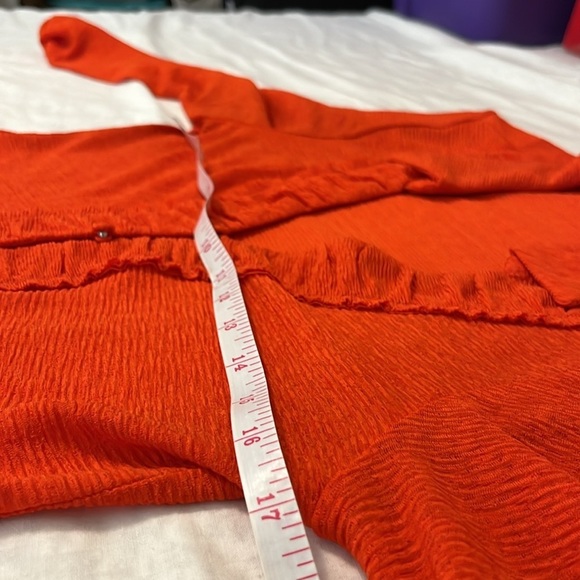 Anthropologie Long Sleeve Textured Blouse - Picture 10 of 11